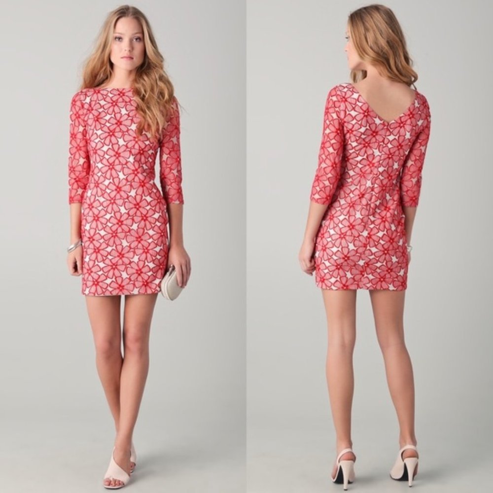 Diane von Furstenberg Sarita Tulle Lace Dress